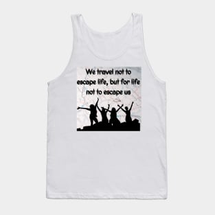 Travel Addict Tank Top